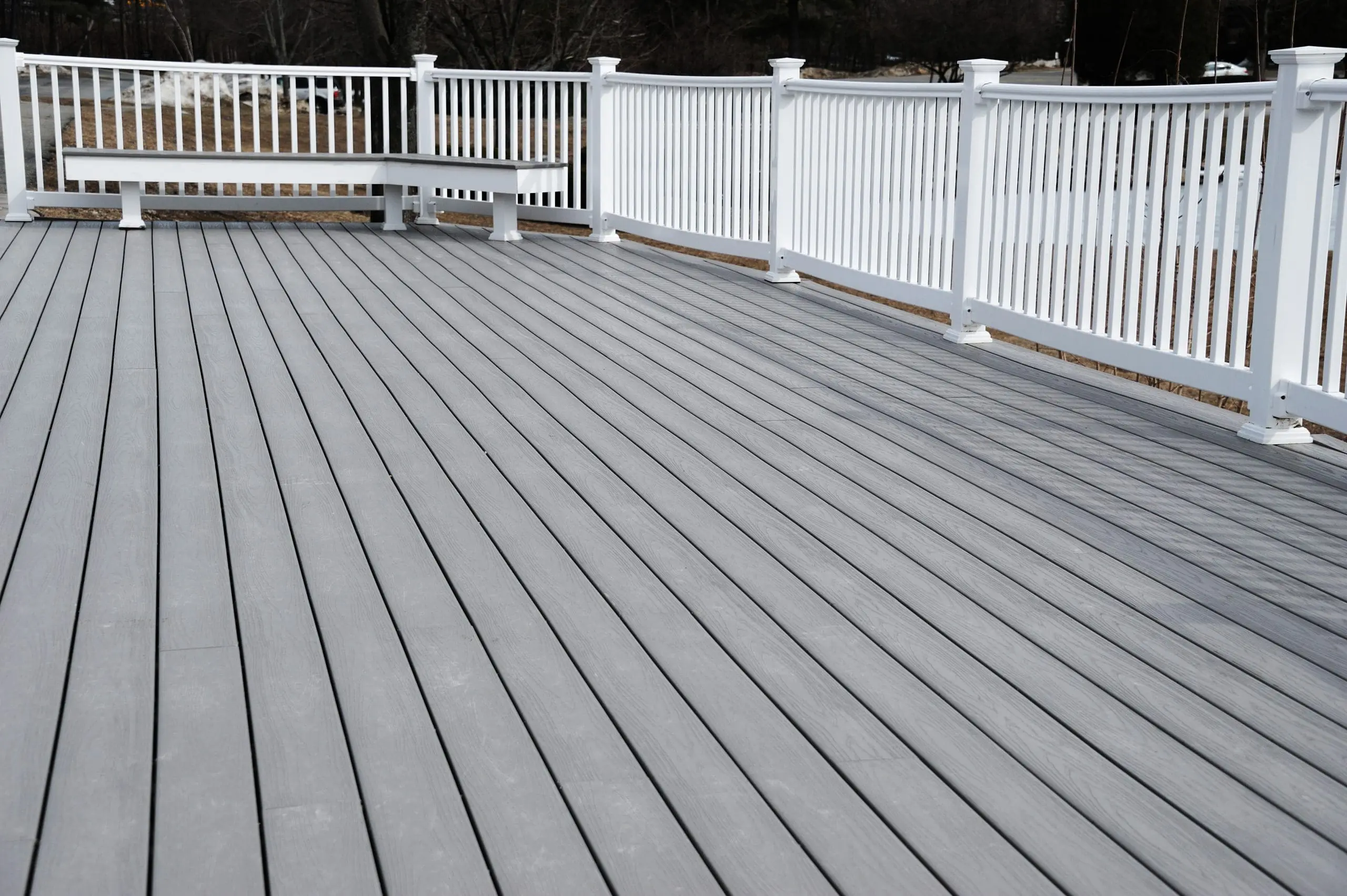 composite deck builder contractor little rock arkansas decks decking contractors best quality professional vinyl deck pvc deck