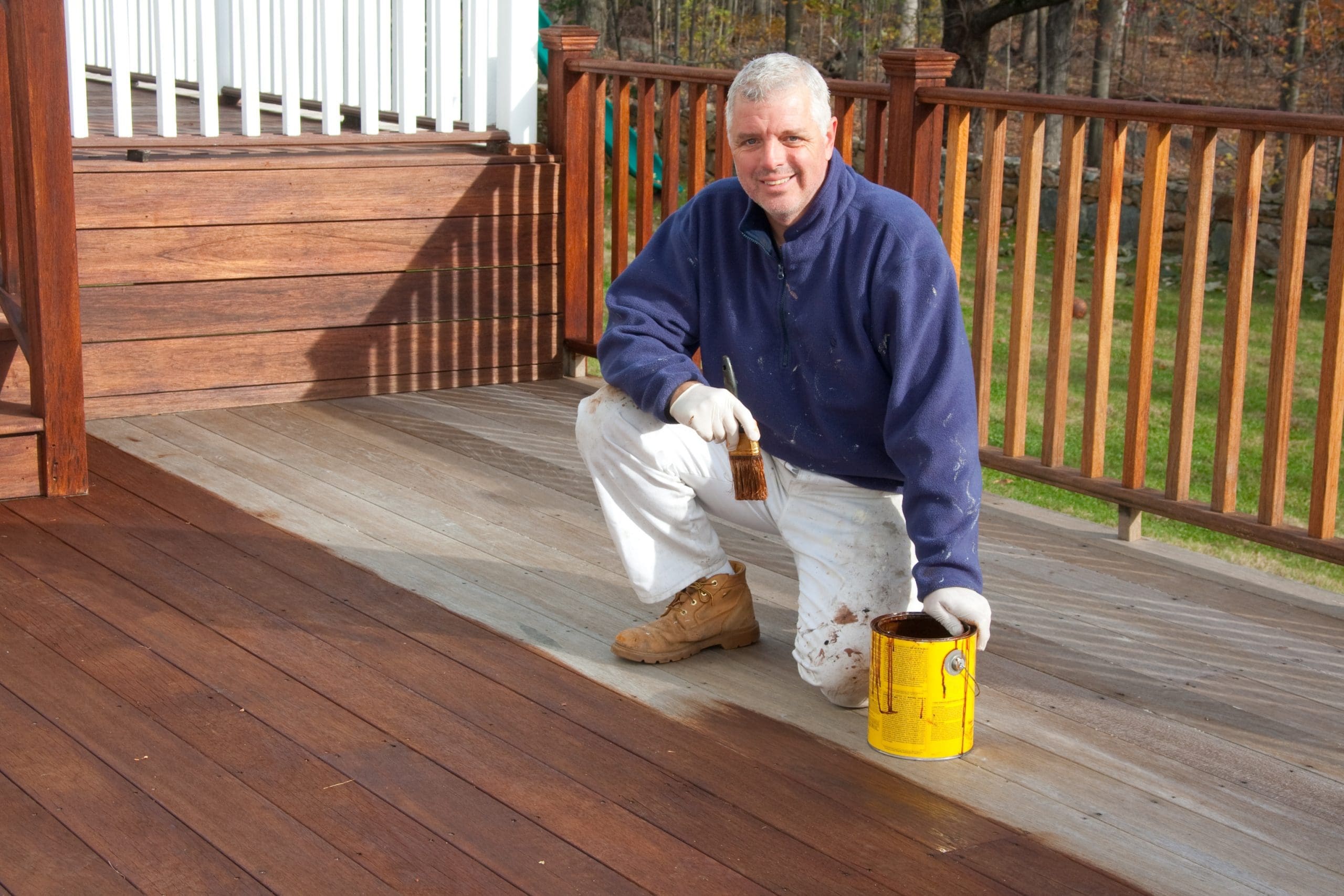 Deck Staining Nashville Tn